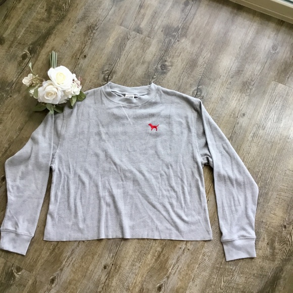 NWT Victoria's Secret PINK Texas Tech Crew Tee - Picture 3 of 7